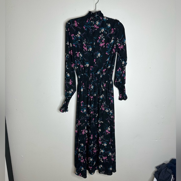 Nanette Lepore long sleeve, high low floral dress - Picture 4 of 10